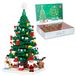 Adventskalender sapin de Noël kit de construction - 779 pièces - 24 boîtes - Multicolore