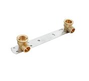 1/2" x 15mm verborgen douchebeugel/lengte - 150mm/thermostatische mengkraan bar achterplaat BSP draad kraan aansluiting set