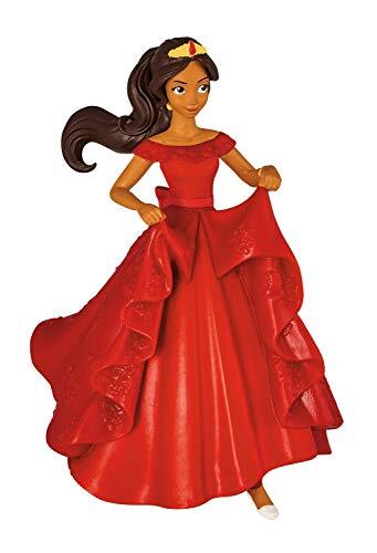 Bullyland 13255 - speelfiguur, Walt Disney Elena van Avalor in baljurk, ca. 10,5 cm, ideaal als taartfiguur, detailgetrouw, PVC-vrij, leuk cadeau voor kinderen om fantasierijke spelen