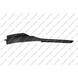 PRASCO Lüftungsgitter, Stoßfänger VG4042104 vorne links | Compatibel met: VW GOLF VII