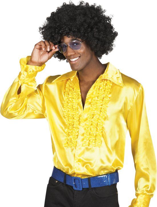 Generik Party - Shirt - Geel - L