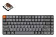Keychron K3 Max 75% Mechanisch Toetsenbord - Gateron Brown - RGB - Grijs - USB + RF Wireless + Bluetooth