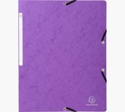 Exacompta 5568E Mappenbox Violet A4
