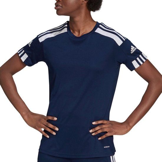 Adidas Squadra 21 Shirt Dames - navy - wit - XS