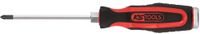 KS Tools 151.1144-E ERGOTORQUEmax Schroevendraaier met slagkap, PZ2, 185mm, Hanger