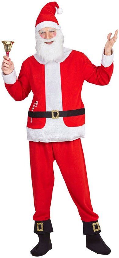 Widmann Kerstman Karel Kostuum XL Kerst Verkleedkleding