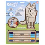 Bluey Schilderen volgens nummers, creatieve set voor kinderen, kunstset om te schilderen