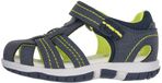 Chicco - Jongen - Gesloten Sandaal met Dubbele Klittenband - Maat 22 - Blauw