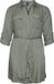 VERO MODA VMBUMPY L/S SHIRT DRESS WVN CURVE NOOS Dames Jurk - Maat 46