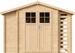 Timbela M389F Abri de jardin en bois - 5,41 m² - 206x328xH218 cm - sans plancher