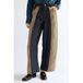 Wrangler Straight Leg Geruite Jeans - Dark Blue Denim