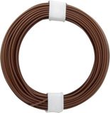 Donau Elektronik 105-8 Fil de connexion 1 x 0.20 mm² Marron 10 m