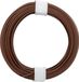 Donau Elektronik 105-8 Fil de connexion 1 x 0.20 mm² Marron 10 m