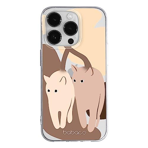 ERT GROUP mobiele telefoonhoesje voor Apple Iphone 14 PRO - Babaco Cats 002