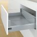 Hettich Kit Arcitech 94 Avec Designside Hauteur 186 - Argent - 300 mm
