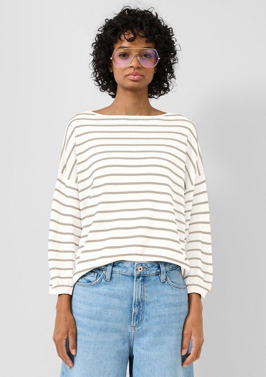QS s.Oliver QS Strickpullover Beige XXL