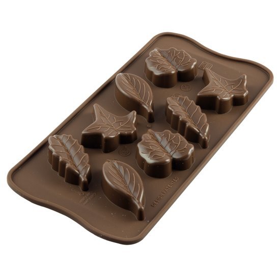 Silikomart Chocolade Mal voor Bladeren