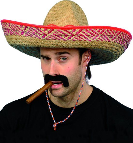 Generik Volwassenenkostuum Mexicaan Sombrero - 5020570920114