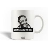 Bill Cosby Actor Drinks Are On Me! Keramische mok maniacase
