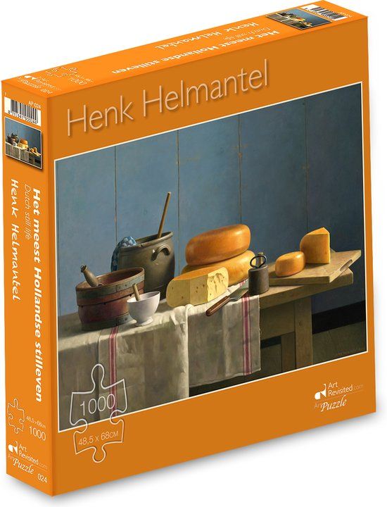 Art Revisited Henk Helmantel - Het Meest Hollandse Stilleven Puzzel (1000 stukjes) - 8713341900244