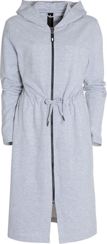 Seahorse Taylor Badjas - Met rits - Light grey - XL - Katoen/Polyester