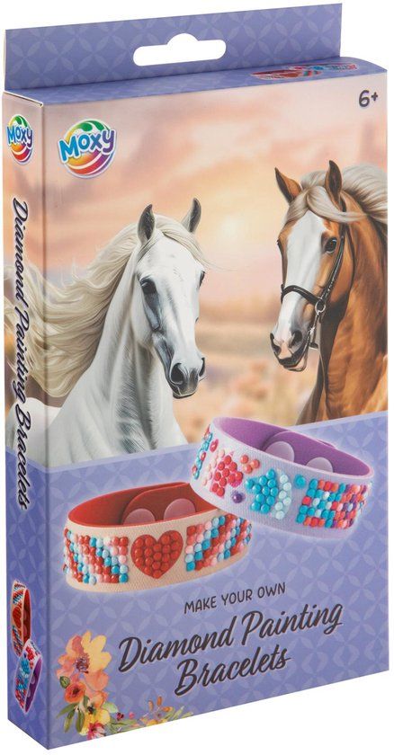 Top1Toys Horse Collection Diamond Painting Armbanden - 2 Stuks