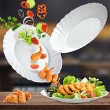 KADAX Diep bord ∅ 23 cm, set van 6, wit