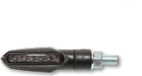 HIGHSIDER smart Multiface LED Blinker Gehäuse Noir / Lentille Fumée (paire), Avant & Arrière