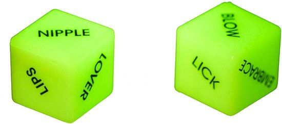 Out of the Blue Foreplay Dice - Erotisch Spel - Groen