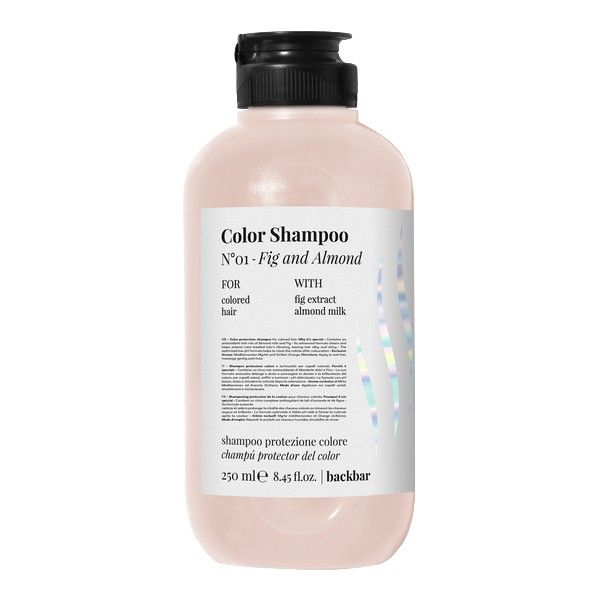 FarmaVita Back.Bar N°01 Color Shampoo 250ml - Professional Shampoo for Colored Hair