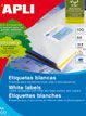 APLI 02418 Wit Etiketten