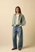 Sissy-Boy Blauwe cropped mid waist barrel jeans