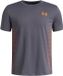 Under Armour T-shirt Tech Play à manches courtes Gris Polyester Impression pour enfants Unisexe 152