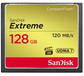 SanDisk CF Extreme 128GB CompactFlash - 120MB/s Read, 85MB/s Write
