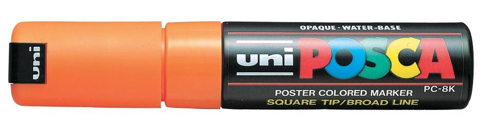 Posca uni-ball Paint Marker op waterbasis PC-8K zalmroze