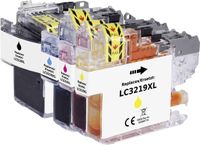 Renkforce Inktcartridge vervangt Brother LC-3219XLBK, LC-3219XLC, LC-3219XLM, LC-3219XLY Compatibel Combipack Zwart, Cyaan, Magenta, Geel RF-5705474