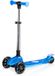 Ricokids Jelly - Trottinette pour enfants à trois roues - Équilibrage - Éclairage LED - Bleu