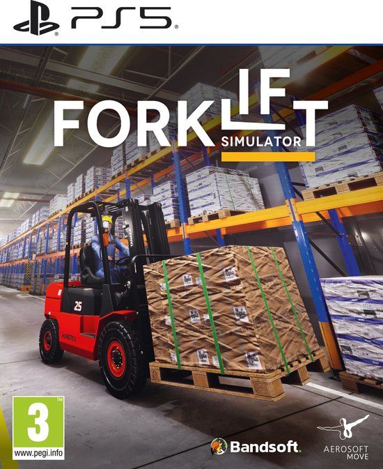 Aerosoft Forklift Simulator - PS5 - Standard edition - Blu-ray