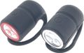 Benson Ensemble d'éclairage de vélo - silicone étanche - 3 LED - avant et arrière - 3 modes