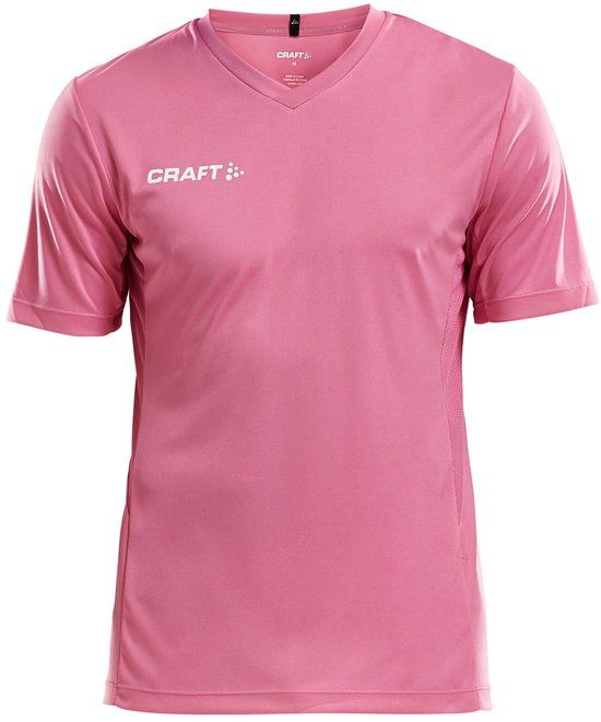 Craft Squad Jersey Solid - 3XL - Roze/Wit