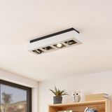 Arcchio - buitenspot - 4lichts - Aluminium - H: 8.5 cm - GU10 - wit