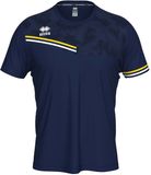 Errea Evan T-shirt Korte Mouw Ad Blauw Polyester XL