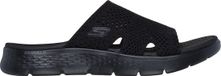 Skechers GO WALK FLEX SANDAL - ELATION Dames Slippers - Zwart