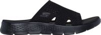 Skechers GO WALK FLEX SANDAL - ELATION Dames Slippers - Zwart