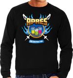 Bellatio Decorations Apres ski sweater heren - apres ski instructor - zwart - winter S