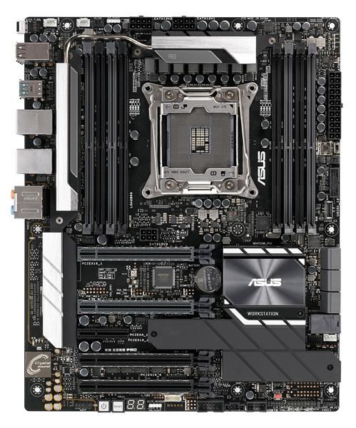 ASUS WS X299 PRO - Intel X299 - ATX - LGA 2066 - DDR4 - 128GB - Workstation Motherboard