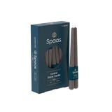 Spaas 8x 2 Elegante Rustieke Dinerkaarsen 6,5u - donkergrijs