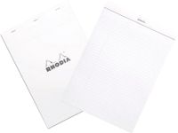 Rhodia Notitieblok - Schrijfblok - N18 - Gelijnd - A4 - 80g - wit - 80 vel