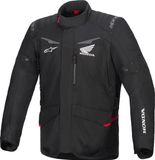 Alpinestars Honda ST-1 waterdichte motorfiets textieljas - Zwart, Maat S