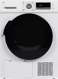 OK. Otd 8346 D - Warmtepompdroger 8 Kg - 65 dB - Energieklasse